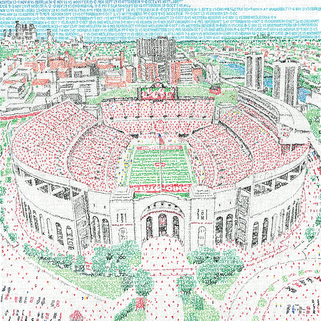 Ohio Stadium Ohio State Gifts Art Of Words ohio-stadium-ohio-state-gifts-art-of-words