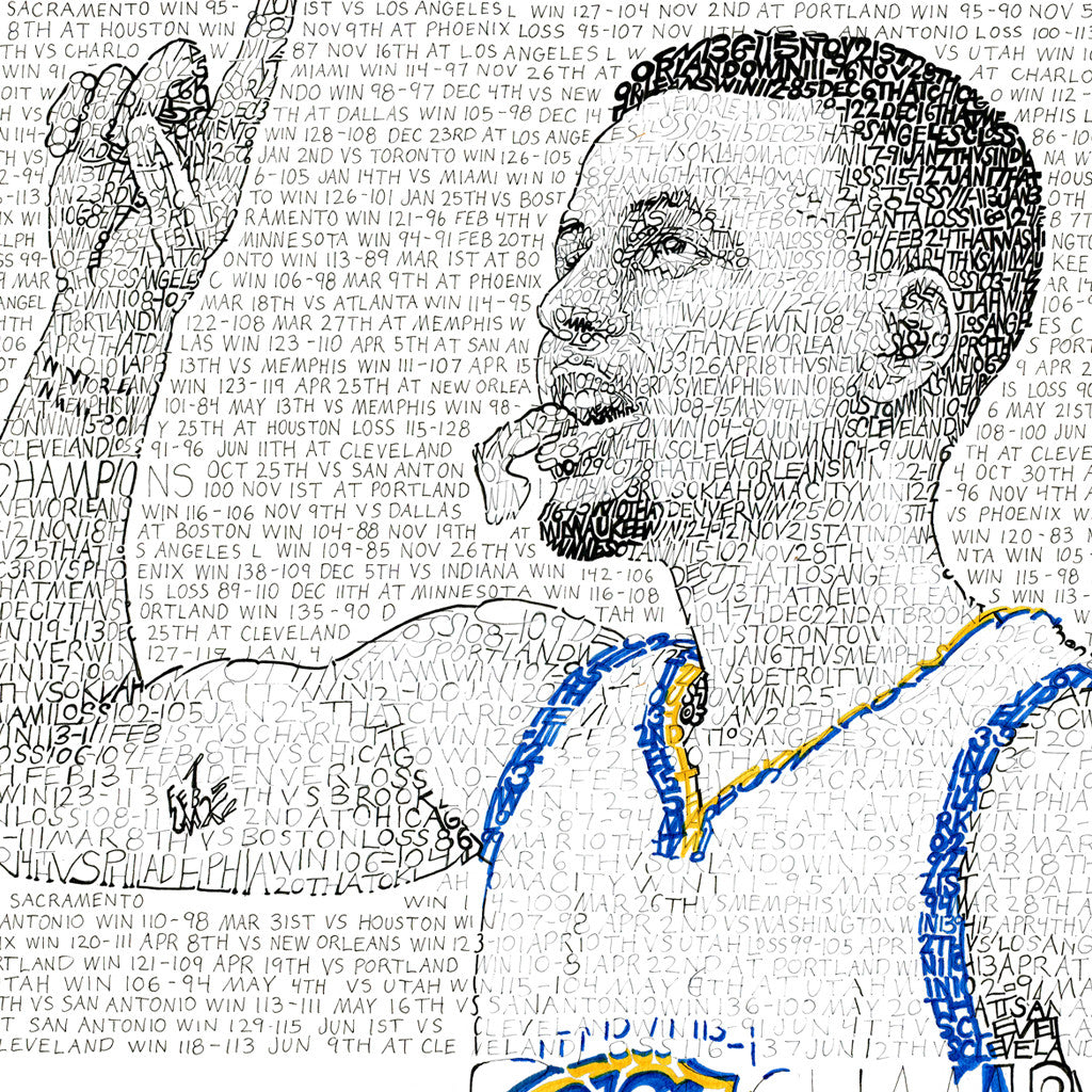 design steph curry poster