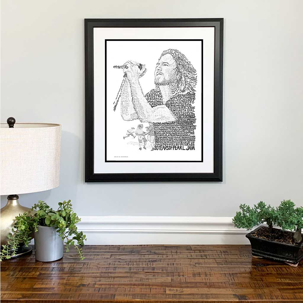 Pearl Jam Art | Pearl Jam Gifts | Art of Words