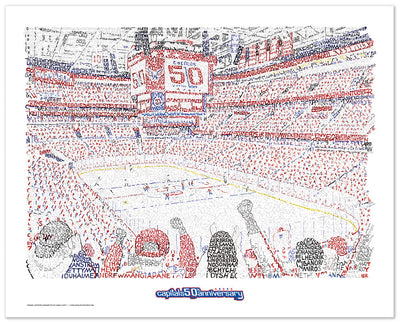 Celebrating 50 Years of Capitals Hockey – One Name at a Time