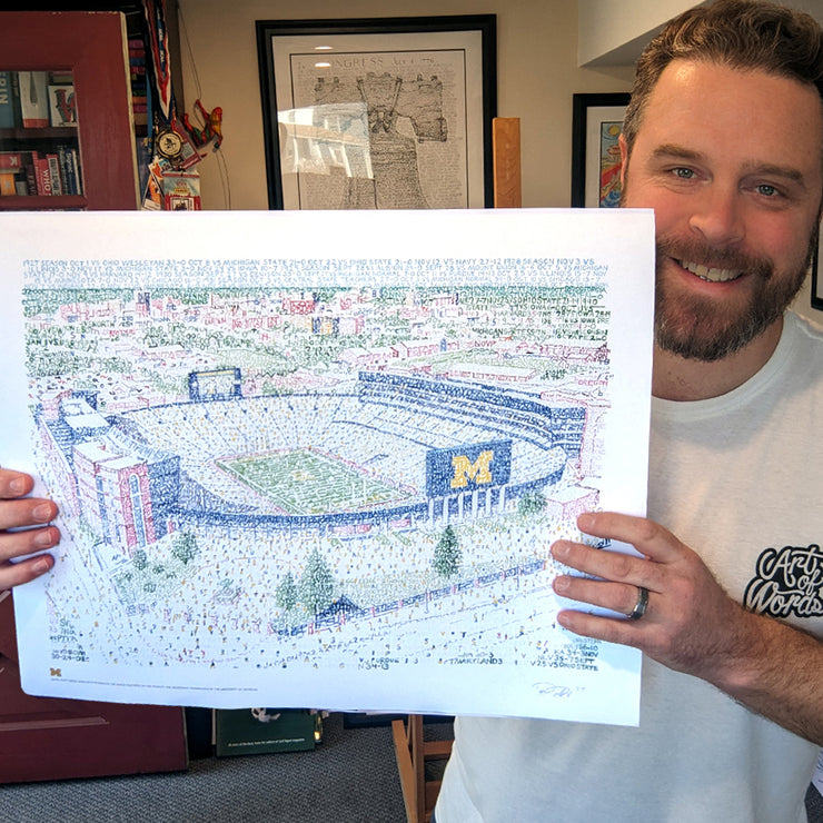 Michigan Stadium - Every Win