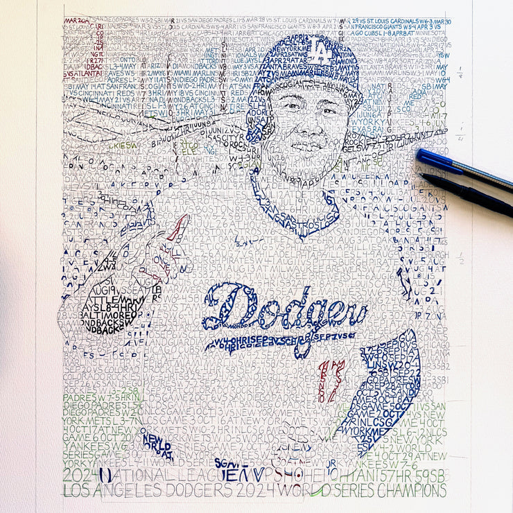 PRE-ORDER 2024 Dodgers World Series Season