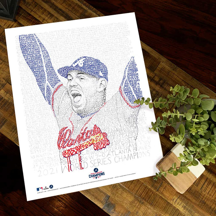 Let's Go Braves! - Atlanta Braves - Posters and Art Prints