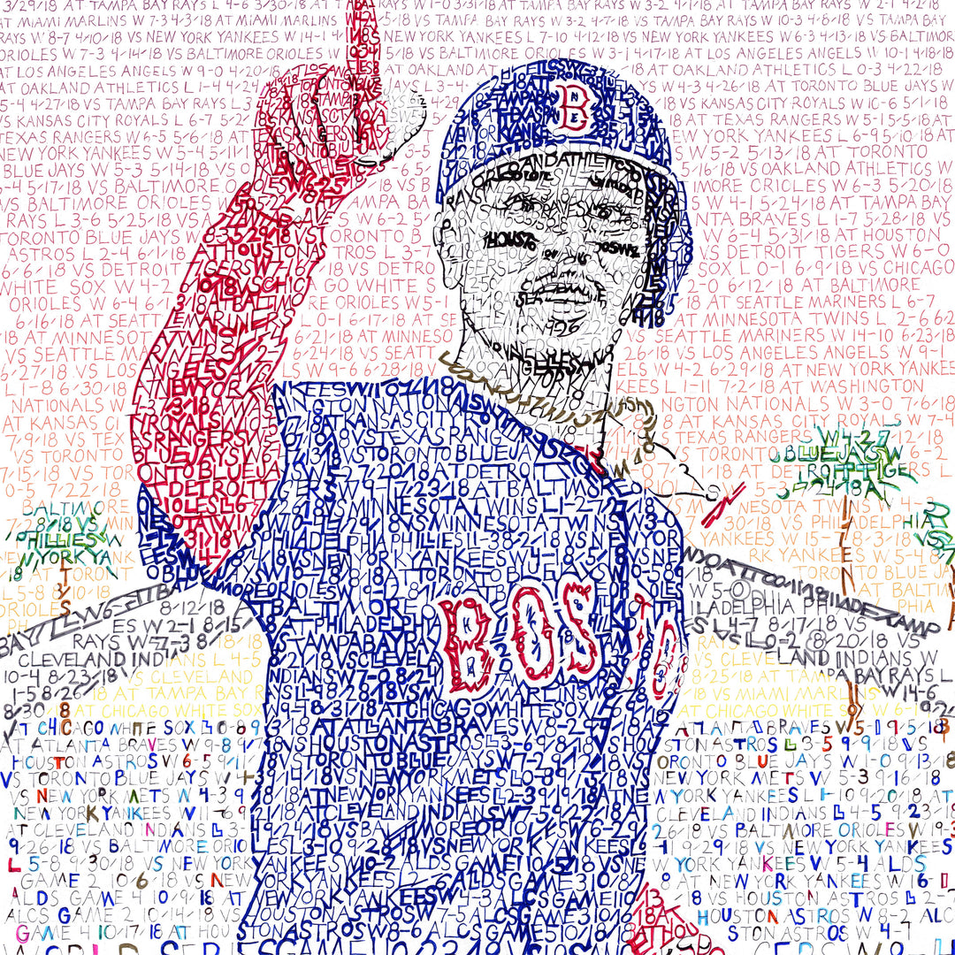Mookie Betts フィギュア 2018年WSチャンピオン Mookie Betts