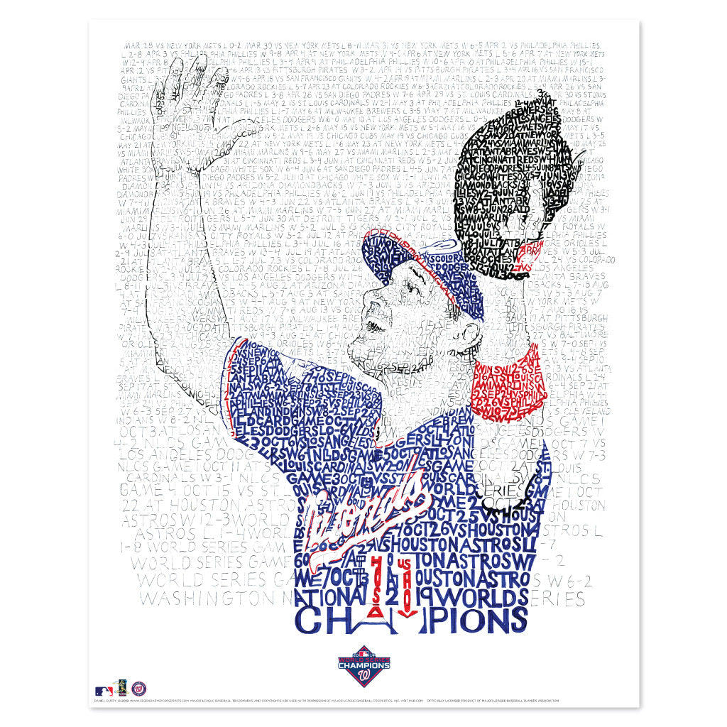 2019 World Series | Washington Nationals Gifts | Art of Words