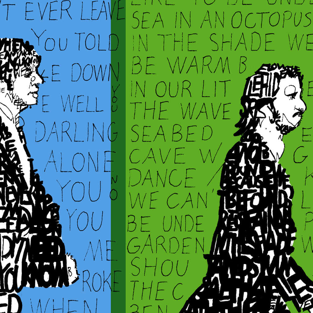 The Beatles Word Art Poster | Music Gifts & Decor