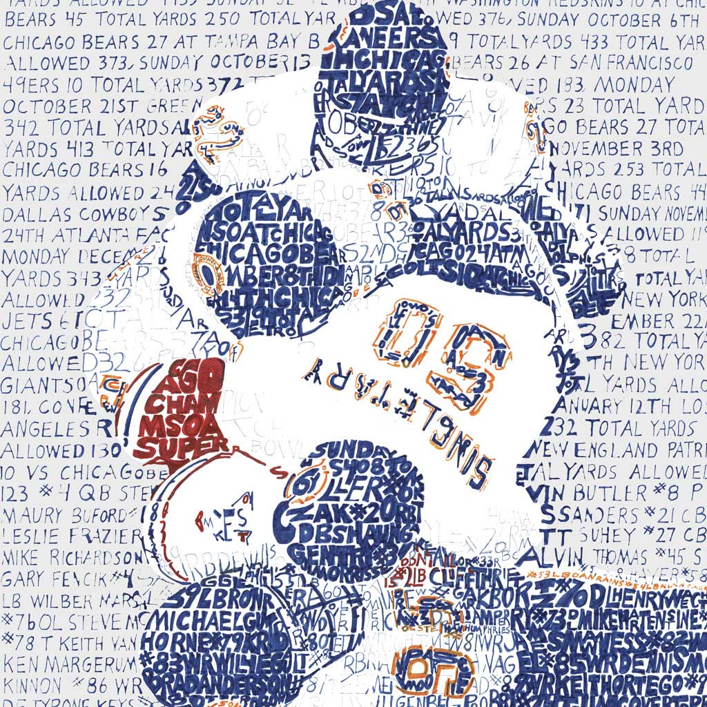 エドュワルド・チリィーダアートポスター1985年シカゴアートフェア