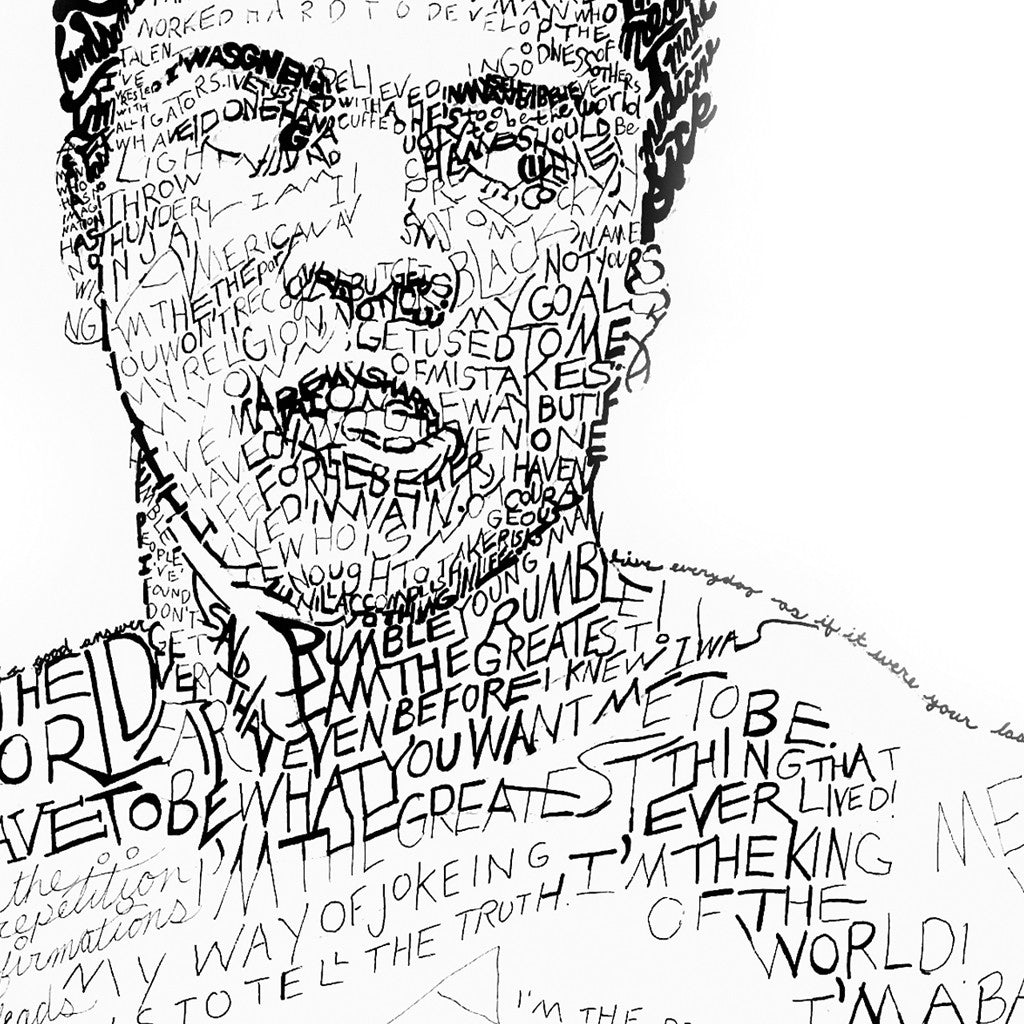 How Rto Draw Muhammad Ali Drawing Muhammad Ali
