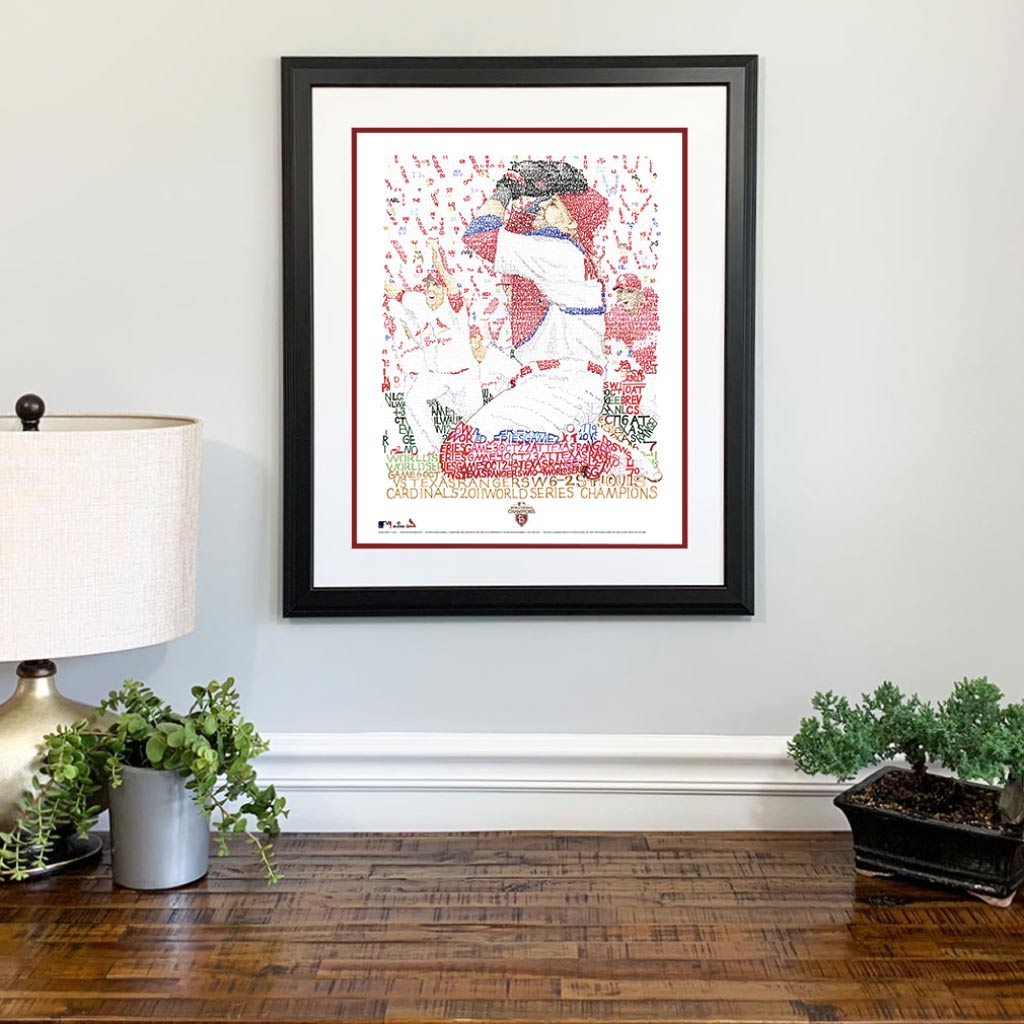 St Louis Cardinals 1973 Yearbook Poster, Unique Memorabilia Wall Art Gift