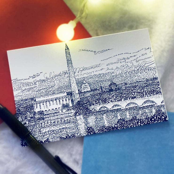 Card & Personalized Note - Art of Words