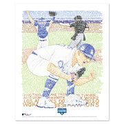 2020 Los Angeles Dodgers World Series - Art of Words