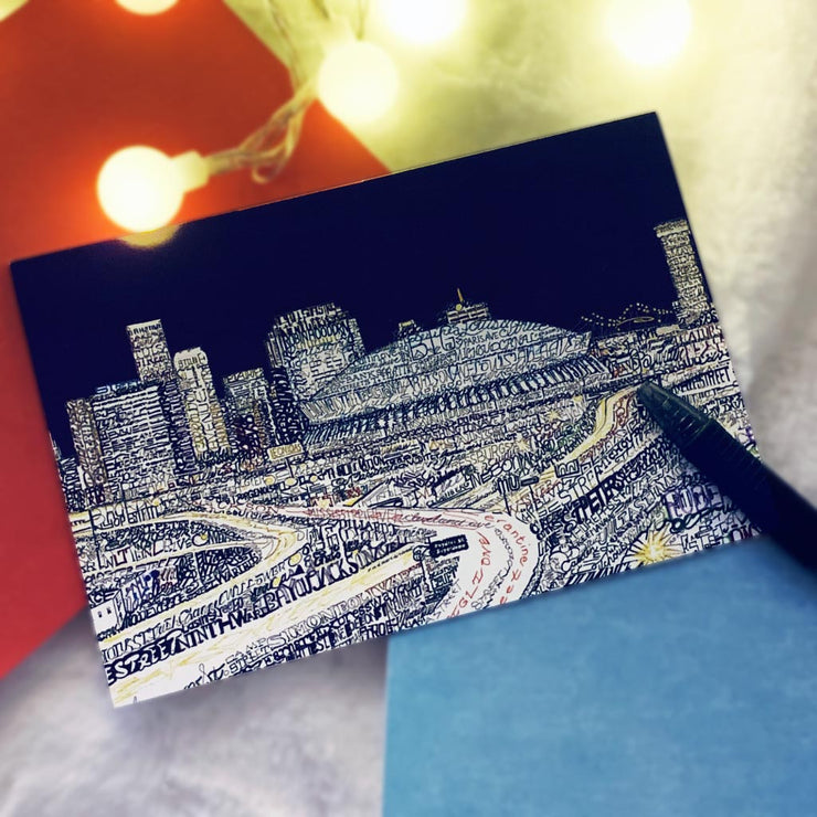 Card & Personalized Note - Art of Words