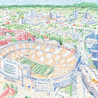 Neyland Stadium Decor