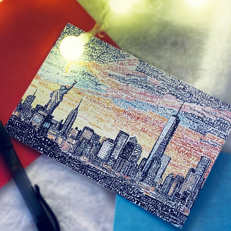 Card & Personalized Note - Art of Words
