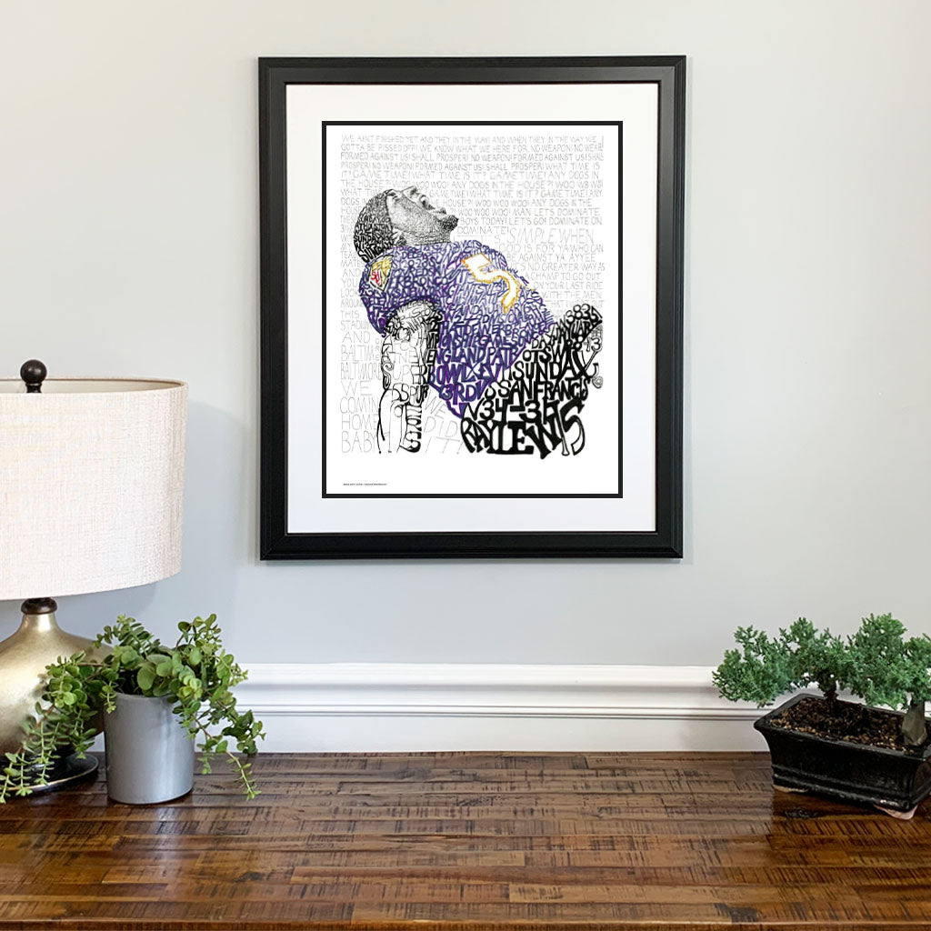 Ray Lewis | Baltimore Ravens Gifts | Art of Words